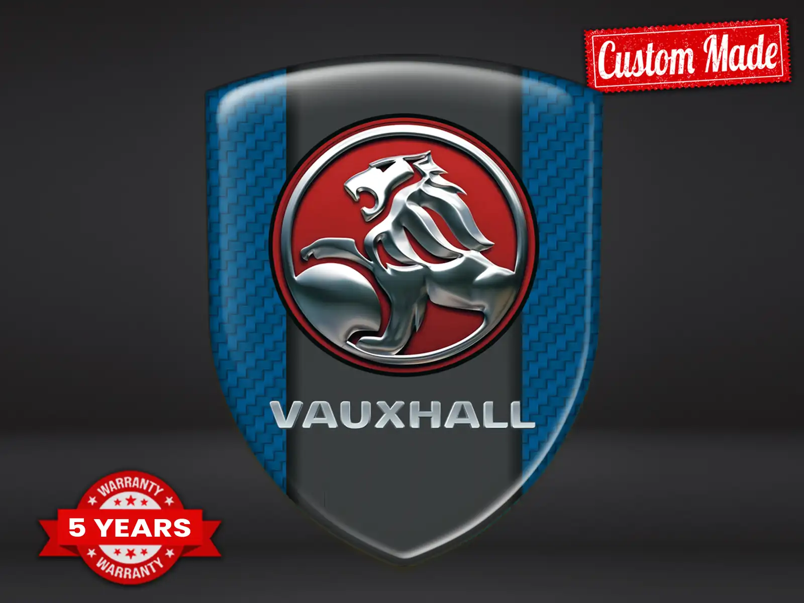 Vauxhall Pegatinas Relieve Coche Lujo Diseño Estilizado